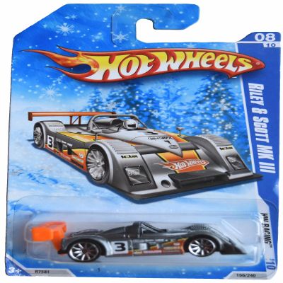 Matchbox Hot Wheels Riley & Scott MK III, HW Rracing '10 8/10 [Gray] 156/240, R7581