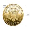 2024 Donald Trump Liberty Gold Plated Commemorative Tribute Coin view 3