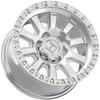 17x9 Hostile H138 Crawler Machined Wheel 6x135 (0mm) view 2