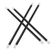 Abaodam Plastic Ma-gic Wand 4pcs Black and White Spell Casting Stick Prop for Wizard Witch Magician Costume Accessories Party Favors, Birthday Games Kit, 25.00X1.20X1.20CM view 2