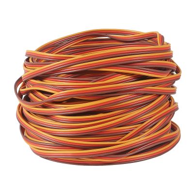 50 feet 22AWG Servo Extension Cable Wire Extended Wiring 60 Cores Cord Lead for RC Helicopter Drone Cars DIY Accessories