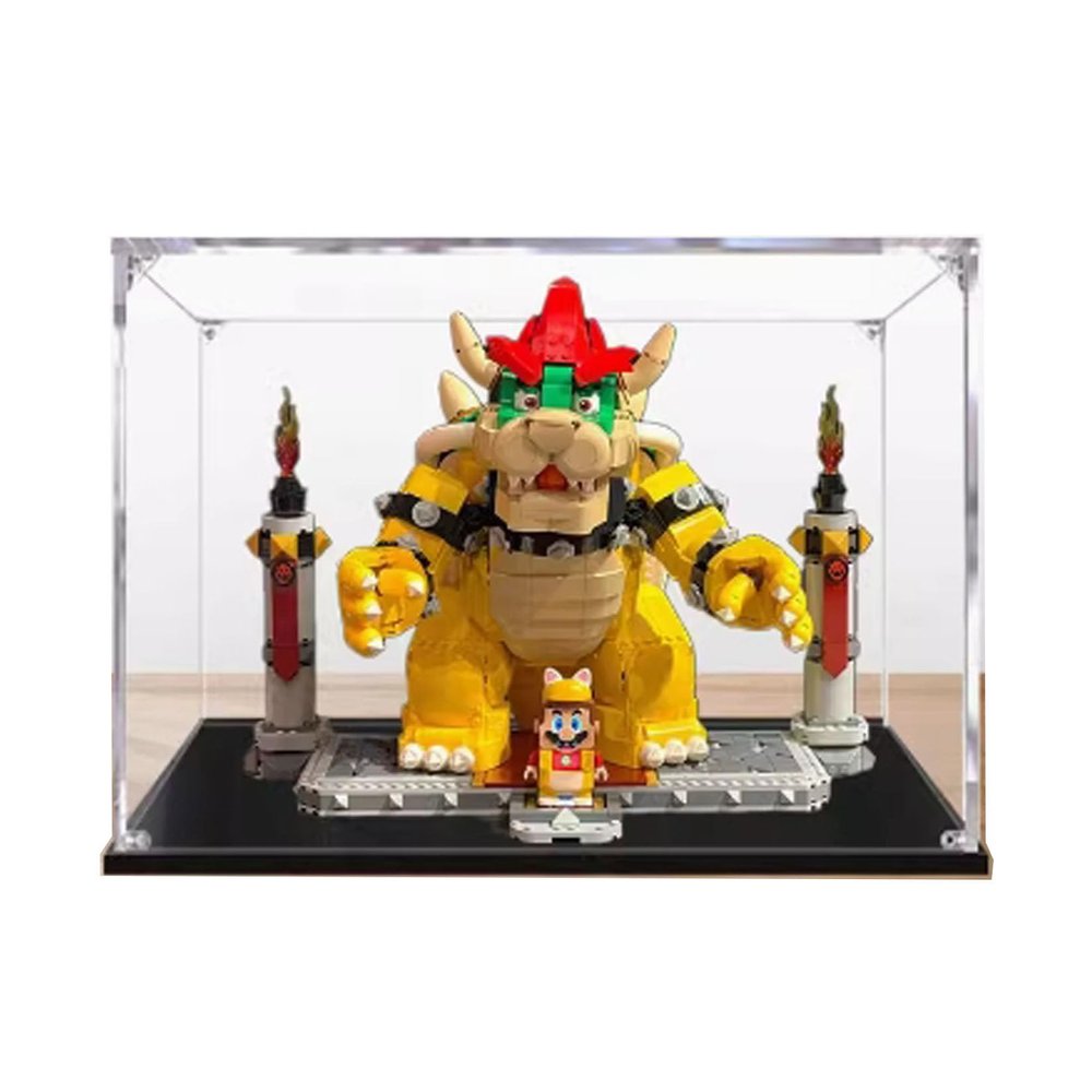 FEIRUBO Transparent Acrylic Display Case for LegoChinese New Year Dustproof Display Case (Model not Included)