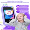 Kids Smart Phone for Girls with Holographic Pyramid, Christmas Birthday Gifts for Age 3-10 Kids Toys Cell Phone, 2.8" Touchscreen Toddler Learning Play Toy, Dual Camera, Music Player, 32G Card(Purple) view 3