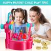 Yerloa Whack Game for Toddlers 2 3 4 5 Year Old Boy Girl Kids Easter Birthday Gift, Toys for Ages 2-4 4-6 Learning Interactive Educational Cause and Effect Toys with 2 Hammers, Music & Light view 3