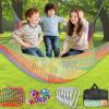 9.9x6.6Ft Double Layer Climbing Cargo Net - Kids Playground Safety Net for Treehouse, Backyard Outdoor Adventure Accessories view 1