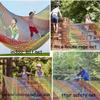 9.9x6.6Ft Double Layer Climbing Cargo Net - Kids Playground Safety Net for Treehouse, Backyard Outdoor Adventure Accessories view 3