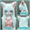 WLYEZAU Plush anime headwear, stuffed animal masks, Lolita costume accessories, headwear, Halloween cosplay hoods (Color : Green) view 2