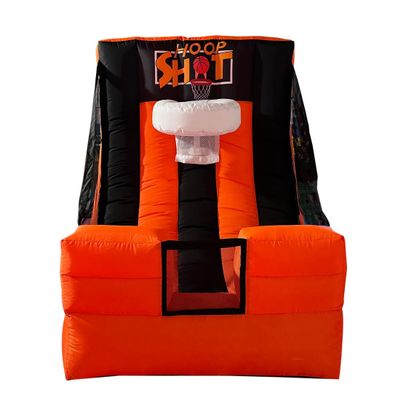 FYTEINFLA Inflatable Carnival Game Inflatable Sport Games Basketball Hoop Shooting Game with Blower for School Playground/Family/Team
