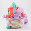 Crochet Carrier Compatible with Furby Cotton Candy and Tie Dye, Handmade, Macaron Color view 3