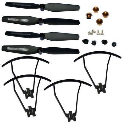 Accessories Spare Parts Propeller Blade Guard Protection Motor Gear/Fit for VISUO XS812 XS809S XS809W XS809HW XS816 Drone Quadcopter (Color : SetA)