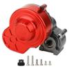 Pothyes All Metal Complete Gearbox Transmission with Motor Gears for 313mm Wheelbase 1/10 RC Crawler Truck Axial SCX10 & SCX10 II DIY Upgrade Parts (red-Titanium) view 1