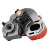Pothyes All Metal Complete Gearbox Transmission with Motor Gears for 313mm Wheelbase 1/10 RC Crawler Truck Axial SCX10 & SCX10 II DIY Upgrade Parts (red-Titanium) view 4