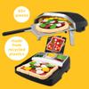 Casdon Ooni Pizza Oven & Topping Station Deluxe Set, Toy Pizza Oven & Topping Set for Children Aged 3+, Features Real Flame Effect Light view 2