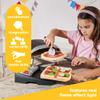 Casdon Ooni Pizza Oven & Topping Station Deluxe Set, Toy Pizza Oven & Topping Set for Children Aged 3+, Features Real Flame Effect Light view 3