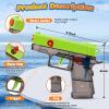 2 Pack Water Guns for Kids - Squirt Gun Water Blaster Soaker Water Pistol Toys for Toddlers Child Boys Girls view 3