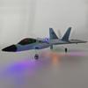 Park10 Toys RC Plane F22 Raptor Model 4CH 3D/6G RC Airplane for Adults and Beginners 2.4Ghz RC Jet with LED Light Ready to Fly Outdoor Remote Control Airplane with 2 Batteries view 2