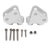 Pilipane RC Car Metal Shock Linkage Mount Front Rear Lower CNC Aluminum Upgrade Part for SCX10 II AXIAL 90047 90046 (Silver) view 1