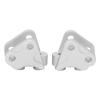 Pilipane RC Car Metal Shock Linkage Mount Front Rear Lower CNC Aluminum Upgrade Part for SCX10 II AXIAL 90047 90046 (Silver) view 2