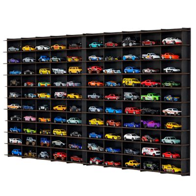 1/64 Model Car Display Case, Toy Car Storage Organizer, Cars Storage Showcase, Wall Display Case, 1/64 Wall Mounted,Toy Car Organizer, Vitrinas para Colecciones