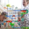 Discovery Marble Run Race Track  92-Piece Light-Up Marble Maze Construction Set| LED Marbles| STEM Learning Activity| Sensory Toy Building Kit| Educational Physics & Engineering Toy for Kids Ages 6+ view 4