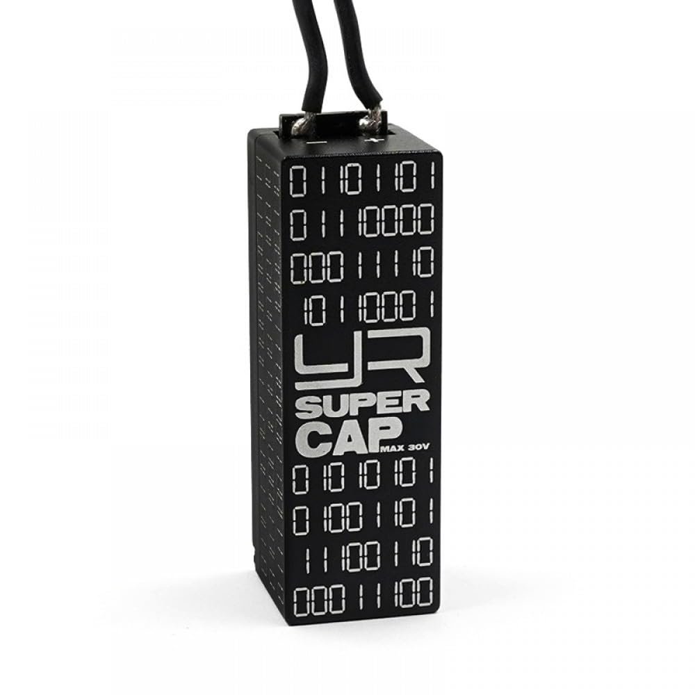Yeah Racing YE-0043BK Aluminum Case 30V Super Capacitor for RC Car