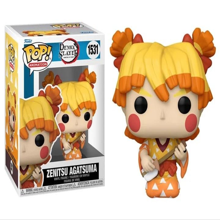 Funko Pop Demon Slayer + Protector: Pop! Animation Vinyl Figure (Gift Set Bundled with ToyBop Brand Box Protector Collector Case) (Zenitsu Agatsuma with Kimono)