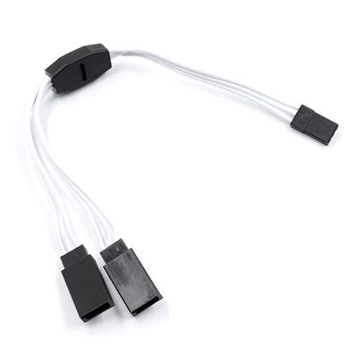 Yeah Racing WPT-0154WT 150mm 60-Core Y Harness High Current Servo Wire JR/Futaba Plug