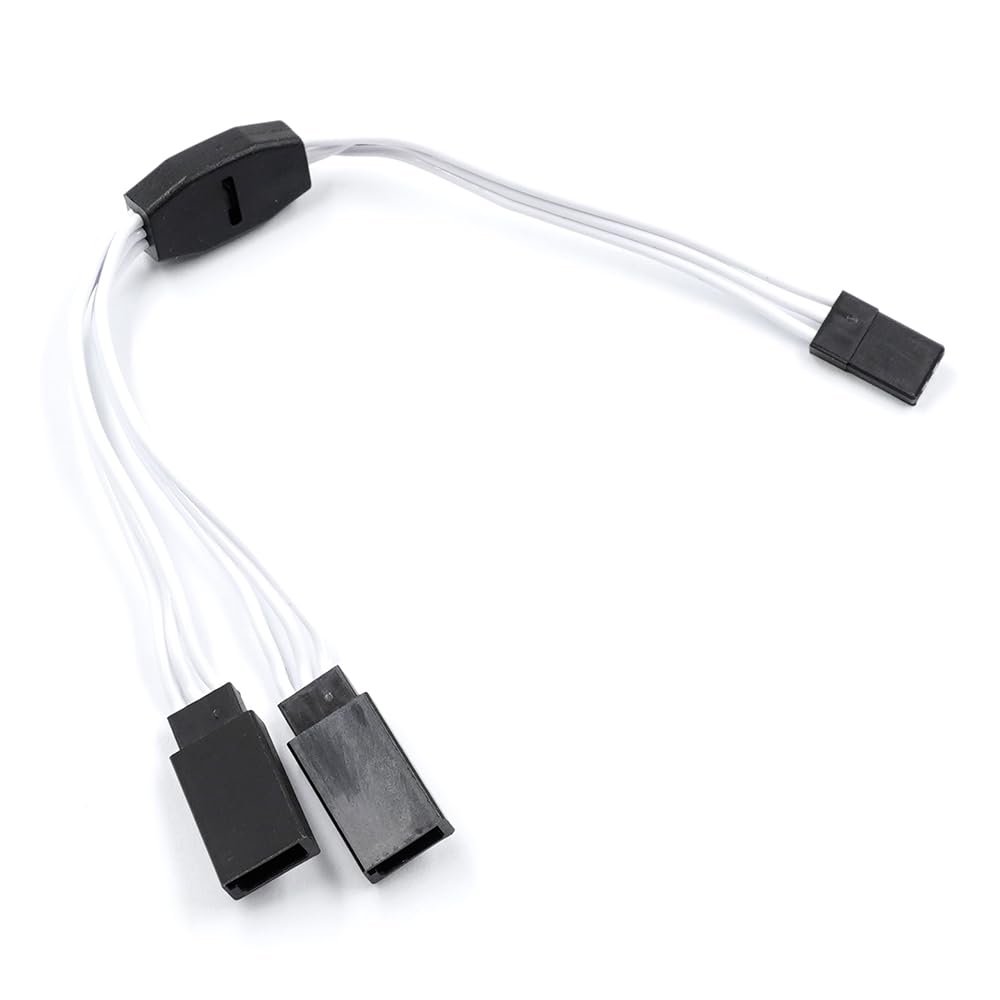 Yeah Racing WPT-0154WT 150mm 60-Core Y Harness High Current Servo Wire JR/Futaba Plug