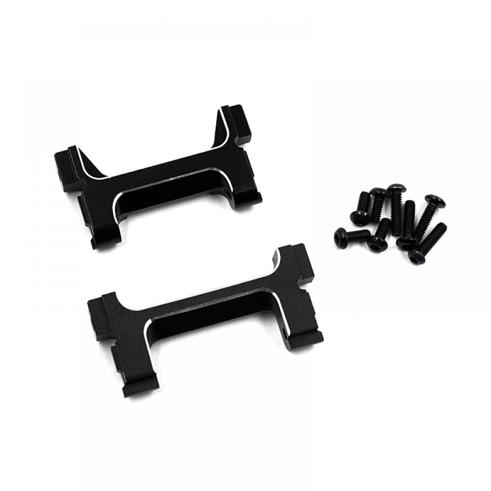 Yeah Racing TR4M-016BK Aluminum Bumper Mount 2pcs (F & R) for Traxxas TRX-4M