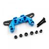 Yeah Racing TAMB-006BU Aluminum & Graphite Damper Mount (F/R) for Tamiya MB-01 view 1