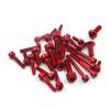 Yeah Racing YA-0734RD Aluminum Screws Set Red for Futaba 10PX Transmitter view 1