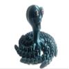 Dieymond Eyes Crazy 3D Printed Octopus Flexible Articulated 5.5" Customize Fidget 8 Legs Bling Toy (Emerald Green) view 2