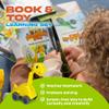 Prehistoric Pals Brontie Dinosaur Excavator Toy & Book Set  Brontosaurus Truck with Moving Parts  Educational Gift for Kids Ages 38  STEM Learning Toy for Boys & Girls view 2