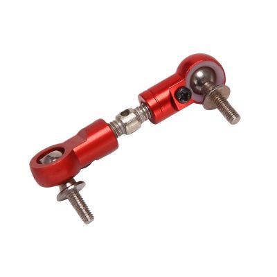 CVNKTYB Steering Linkage Servo Link Pull Rod Steering Servo Arm 1/5 HPI Fit for ROFUN Fit for ROVAN KM Baja 5B 5T 5SC Fit for Losi 5Ive T Rc Car Parts Direction Pull Rod Steering Pull, Orange