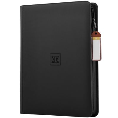 1000+ Trading Card Binder, 16 Pocket Zip Card Collection Binder Card Album Compatible with TCG, MTG, Baseball Cards, Sports Cards and More (Black)