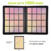 1000+ Trading Card Binder, 16 Pocket Zip Card Collection Binder Card Album Compatible with TCG, MTG, Baseball Cards, Sports Cards and More (Black) view 3