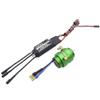 RC Boat 2440 KV4500 Brushless Motor 2S-3S 40A 5V/3A ESC and Water Cooling Jacket Kit for RC Boat Jet Drive Speed Boat Marine view 1