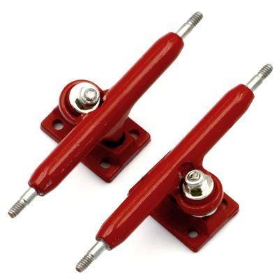RACOFSB A1 Pro Fingerboard Trucks 36mm 34mm 32mm with New Base and Pivot Cup (36mm Red)
