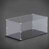 HAIWENFEIQI This Acrylic Display Box is Suitable forLego Back to The Future 10300 Time Machine Sports Car ModelDisplay Gift Clear Box (Model not Included) (Black Base) view 4