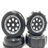 CCKALM Upgrade parts Compatible With Losi 5IVE-T 5T 2.0 1/5 5SC For Desert For Beach For TRUCK For HPI 5T 5SS For BAJAS Front/Rear Wheels/Tires view 2
