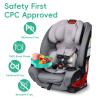 [2 Packs] Kids Car Seat Tray, Travel Tray with Cup Holder for Toddler Baby, Kids Car Seat Food Snack Organizer for Road Trip, Stroller snack Organizer Travel Must Haves Toddler Must Haves (Cyanine) view 2