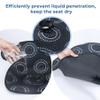 COOLBEBE Piddle Pads Car Seat Protector for Potty Training, Waterproof Car Seat Liner Toilet Training for Baby Infant Toddler, Baby Car Seat Liner for Strollers, Bouncers &Carseat(Black) view 2