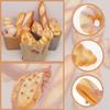 Funzhan Bakery Decoration Artificial Long Loaf Model Fake Simulation Bread Display Lifelike Faux Dessert Realistic Food Ornament Store Pub 2pcs view 3