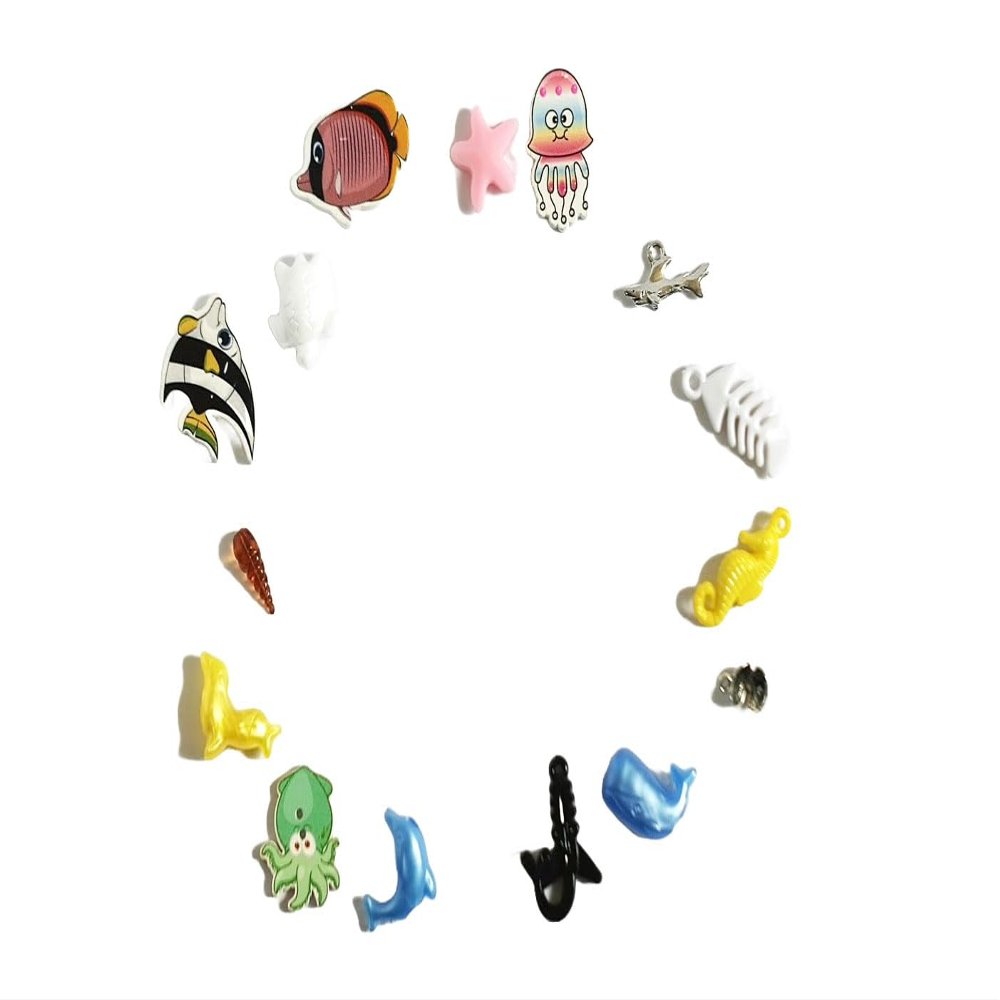 Sea Creatures Animals Theme I spy trinkets Sets for I Spy Bag, Bottle