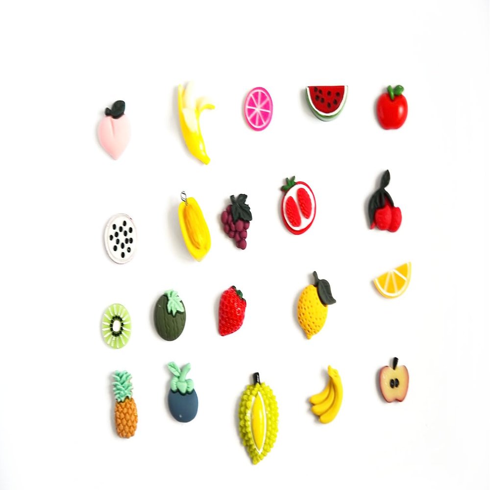 TomToy Food Theme I spy trinkets Sets for I Spy Bag, Bottle (Fruits), Medium