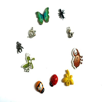 TomToy Animals Theme I spy trinkets Sets for I Spy Bag, Bottle (Insects)