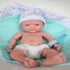 12" Reborn Baby Boy Doll - Full Silicone, Realistic Soft Newborn With Feeding Accessories view 3
