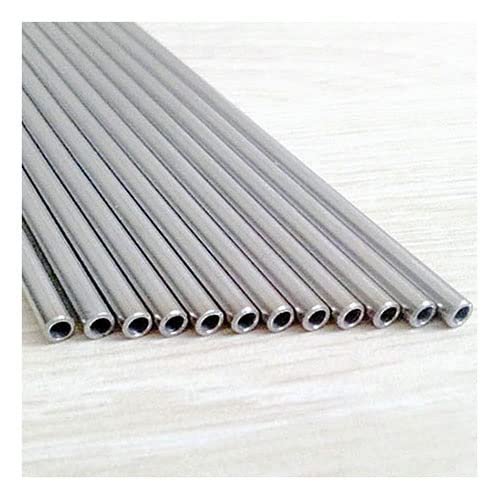 5PCS 3mm Stainless Steel Tube, DIY Model Toy Accessories Hollow Wheel Axle, Inner Hole 2mm 30-200mm Various Lengths Optional (Color : 60mm)
