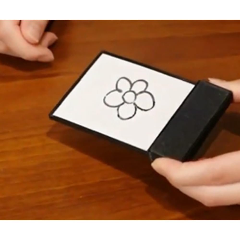 ZQION Flick! Whiteboard Gimmicks Close Up Performer Beginner Magician Magie Props Street Magia Illusions Bar Trick Magic Tricks Funny Professional Magia