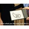 ZQION Flick! Whiteboard Gimmicks Close Up Performer Beginner Magician Magie Props Street Magia Illusions Bar Trick Magic Tricks Funny Professional Magia view 4